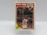 1989-90 FLEER SET BREAK MICHAEL JORDAN CARD #21