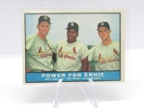 1961 TOPPS ST. LOUIS CARDINALS POWER FOR ERNIE CARD #451