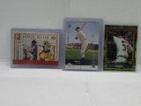 LOT OF 3 CARDS. DEREK JETER & JEROME BETTIS ROOKIE REVIEW #R10. MICKEY MANTLE #152. MIKE MUSSINA #66