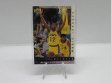 1992-93 UPPER DECK JERRY WEST SELECTS LOS ANGELES LAKERS MAGIC JOHNSON CARD #JW7