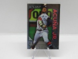 2020 TOPPS BOWMAN PLATINUM ATLANTA BRAVES RONALD ACUNA JR. CARD #62