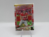 2020 PANINI DONRUSS DOMINATORS HOLO-FOIL INSERT KANSAS CITY CHIEFS TRAVIS KELCE CARD #D-TK