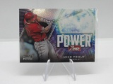 2020 TOPPS STADIUM CLUB CHROME POWER ZONE ANAHEIM ANGELS MIKE TROUT CARD #PZ-3