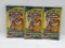 Pokemon Card Booster MINI Packs Unbroken Bonds 3 Total