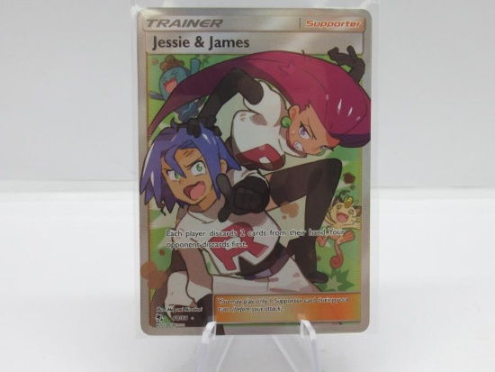 Pokemon Card Hidden Fates Full art Trainer Jesse & James 68/68