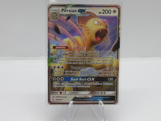 Pokemon Card Unbroken Bonds Persian Ultra Rare 149/214