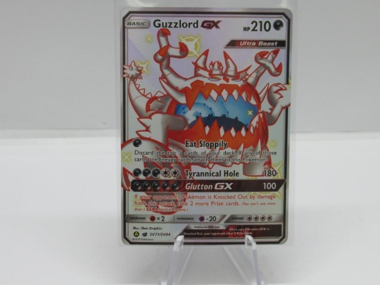 Pokemon Card Hidden Fates Full Art Shiny Guzzlord sv71/sv94