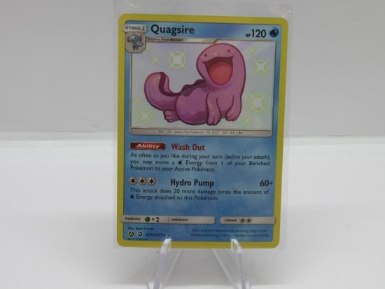 Pokemon Card Hidden Fates Shiny Quagsire sv10/sv94