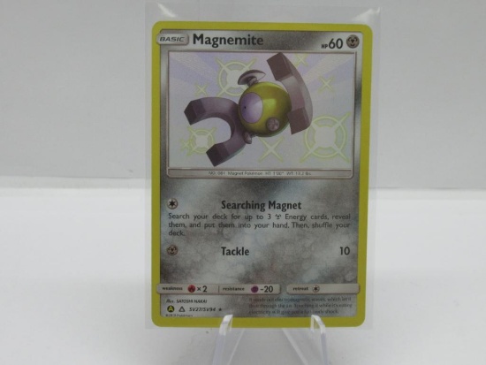 Pokemon Card Hidden Fates Shiny Magnemite sv27/sv94