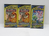 Pokemon Card Booster MINI Packs Unbroken Bonds 3 Total