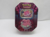 Pokemon Blissey Collector Tin 10 mini 3 card Booster Packs Brand New Sealed