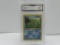 GMA GRADED POKEMON 1999 HORSEA #49 FOSSIL EX-NM+ 6.5