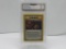 GMA GRADED POKEMON 1999 MYSEERIOUS FOSSIL #62 FOSSIL TRAINER MINT 9