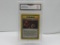 GMA GRADED POKEMON 1999 MYSTERIOUS FOSSIL #62 FOSSIL TRAINER MINT 9