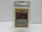 GMA GRADED POKEMON 1999 MYSTERIOUS FOSSIL #62 FOSSIL TRAINER MINT 9