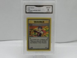 GMA GRADED POKEMON 2000 KOGA #106 GYM CHALLENGE TRAINER 1ST EDITION NM-MT 8