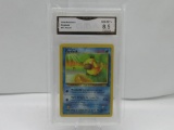 GMA GRADED POKEMON 1999 PSYDUCK #53 FOSSIL NM-MT+ 8.5