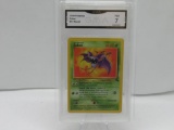 GMA GRADED POKEMON 1999 ZUBAT #57 FOSSIL NM 7