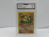 GMA GRADED POKEMON 1999 MANKEY #55 JUNGLE 1ST EDITION GEM MT 10