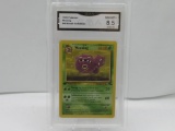 GMA GRADED POKEMON 1999 WEEZING #45 FOSSIL 1ST EDITION NM-MT+ 8.5