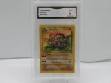 GMA GRADED POKEMON 1999 GRAVELER #37 FOSSIL MINT 9