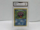 GMA GRADED POKEMON 1999 SHELLDER #54 FOSSIL MINT 9