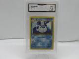 GMA GRADED POKEMON 1999 DEWGONG #25 NM+ 7.5