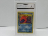 GMA GRADED POKEMON 1999 KINGLER #38 FOSSIL MINT 9