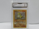 GMA GRADED POKEMON 1999 SAMDSHREW #62 MINT 9