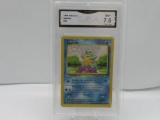 GMA GRADED POKEMON 1999 SQUIRTLE #63 NM+ 7.5