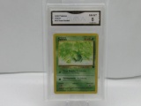 GMA GRADED POKEMON 2000 ODDISH #63 TEAM ROCKET NM-MT 8