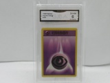 GMA GRADED POKEMON 1999 PSYCHIC ENERGY #101 EX-NM 6