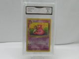 GMA GRADED POKEMON 1999 SLOWPOKE #43 FOSSIL NM-MT 8