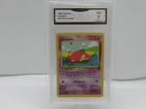 GMA GRADED POKEMON 2000 SLOWPOKE #67 TEAM ROCKET NM 7