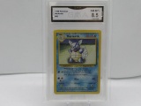 GMA GRADED POKEMON 1999 WARTORTLE #42 NM-MT+ 8.5