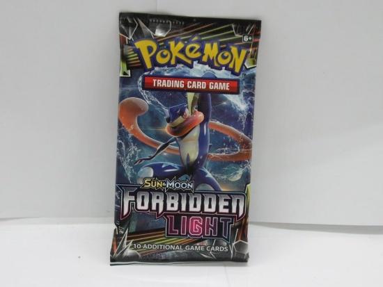 Factory Sealed Pokemon Sun & Moon FORBIDDEN LIGHT 10 Card Booster Pack