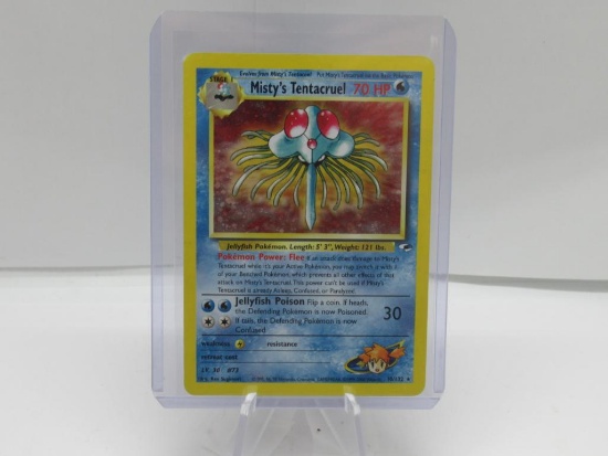 2000 Pokemon Gym Heroes #10 MISTY'S TENTACRUEL Holofoil Rare Trading Card from Cool Collection