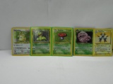 5 Count Lot of VINTAGE Pokemon HOLOS from Estate Collection