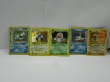 5 Count Lot of VINTAGE Pokemon HOLOS from Estate Collection