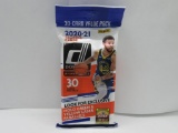 Factory Sealed 2020-21 DONRUSS Basketball 30 Card JUMBO Pack