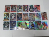 9 Count Lot of PRIZMS & REFRACTORS with ROOKIES & STARS!