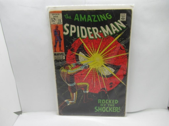 Amazing Spider-Man #72 Silver Age Shocker App! 1969 Marvel