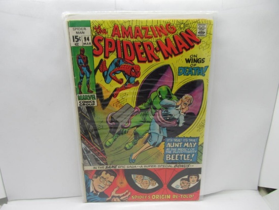 Amazing Spider-Man #94 Origin Retold Beetle App Bronze Age 1971 Marvel
