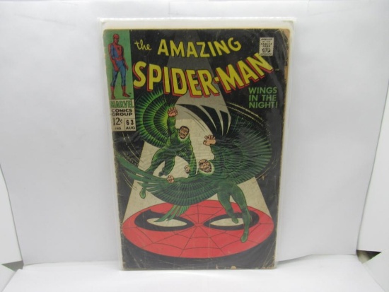 Amazing Spider-Man #63 Silver Age Vulture App 1968 Marvel