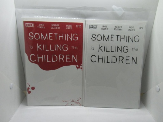 Something is Killing The Children #11 & 12 Blank Variant and Bloody Variant Hot! Boom! Studios