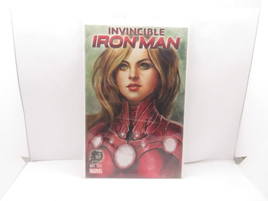 Invincible Iron Man #1 Siya Oum Phantom Variant 2015 Marvel