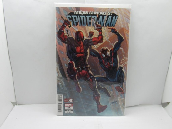 Miles Morales Spider-Man #25 Rob Liefeld Deadpool Variant 2021 Marvel