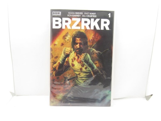 BRZRKR #1 Bermejo Variant First Print Keanu Reeves Netflix Boom Studios!