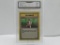 GMA GRADED POKEMON 1999 RECYCLE #61 FOSSIL TRAINER NM 7