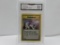 GMA GRADED POKEMON 2000 TRASH EXCHANGE #126 GYM HEROES TRAINER 1ST EDITION NM-MT+ 8..5